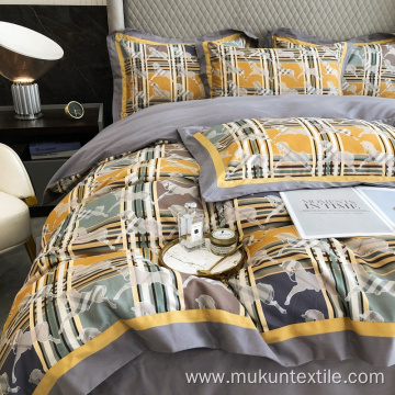 Professional various styles fashionable patterns bedset